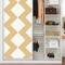 RoomMates Gold Large Chevron Peel & Stick Wallpaper